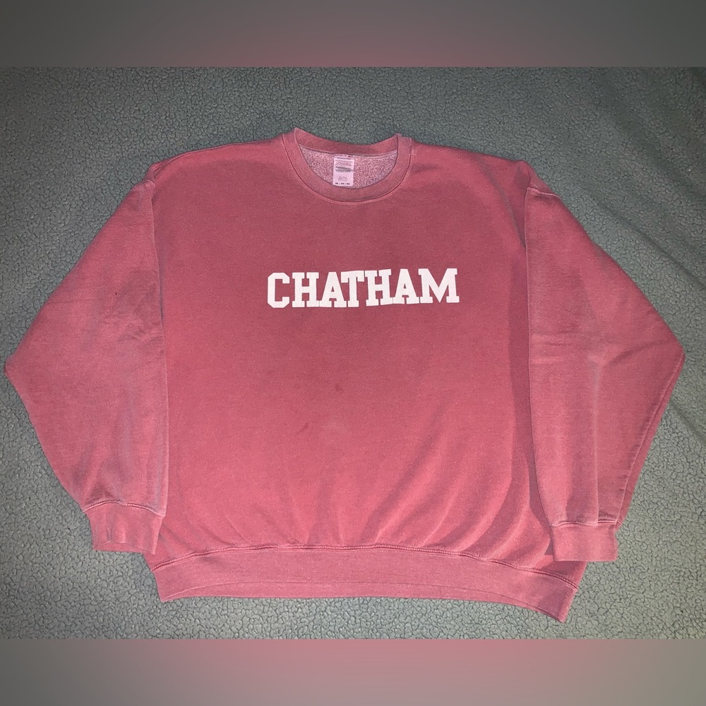Vintage Red Chatham Crewneck Pullover Sweatshirt